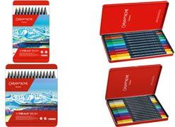 Produktbild Caran d'Ache Fibralo Brush Metallschachtel (Mehrfarbig, 10 x)