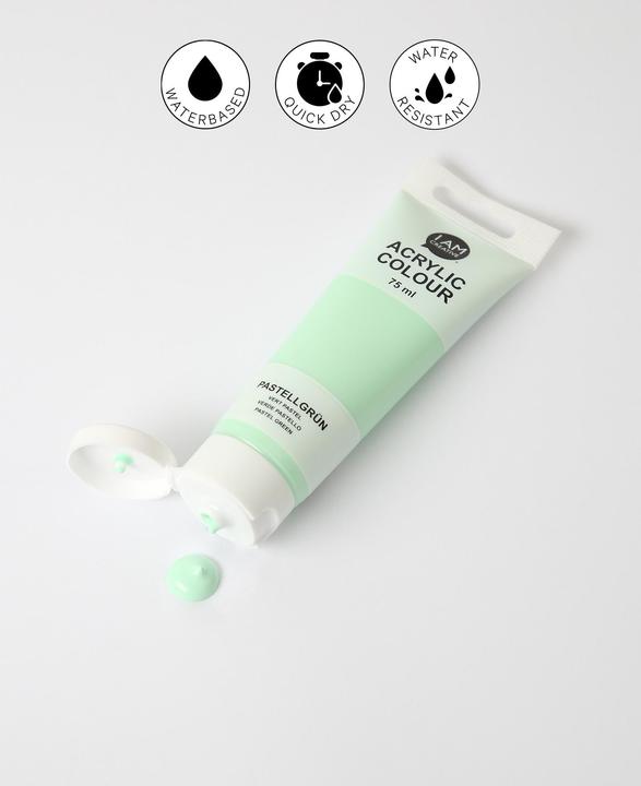 Actual product image I Am Creative Basic acrylic, water-based acrylic paint, 75 ml (75 ml)
