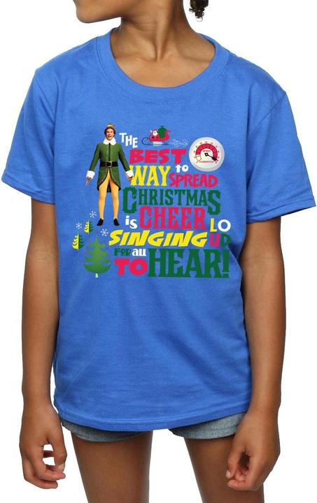 Produktbild Elf Christmas Cheer TShirt Mädchen (116)