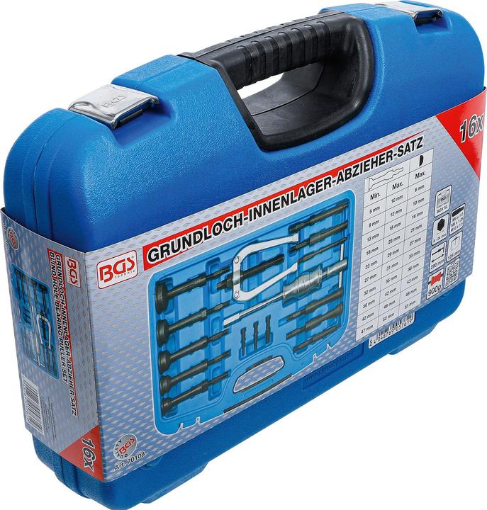 Actual product image BGS Jeu d'extracteurs de roulements intérieurs | 15 pièces