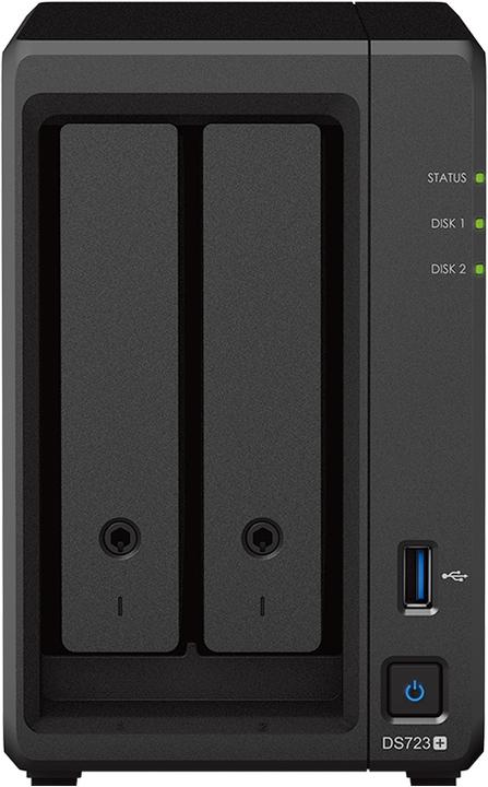 Produktbild Synology DS723+ 2Bay 8TB NAS met 2x 4TB HAT3300-4T HDD