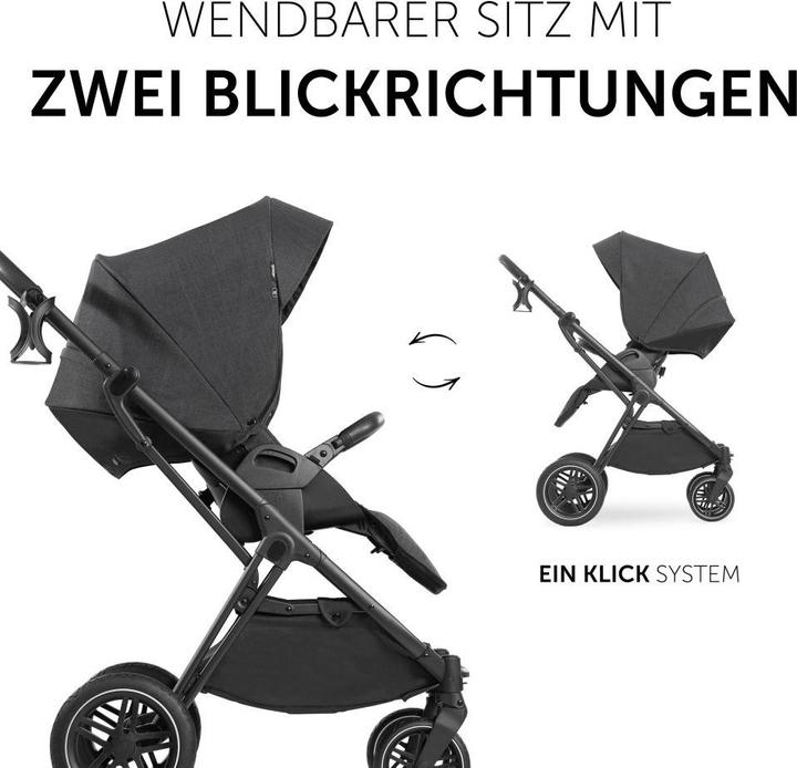 Produktbild Hauck Kombi-Kinderwagen Vision X Duoset Silver (0 Monate - 4 Jahre)