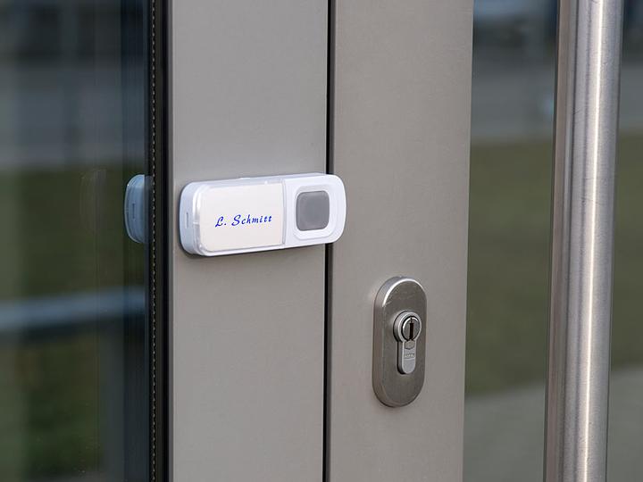 Produktbild CasaControl Steckdosen-Funk-Klingel mit optischem Signal, 15 Melodien, 50 m, IP54 (Funk)