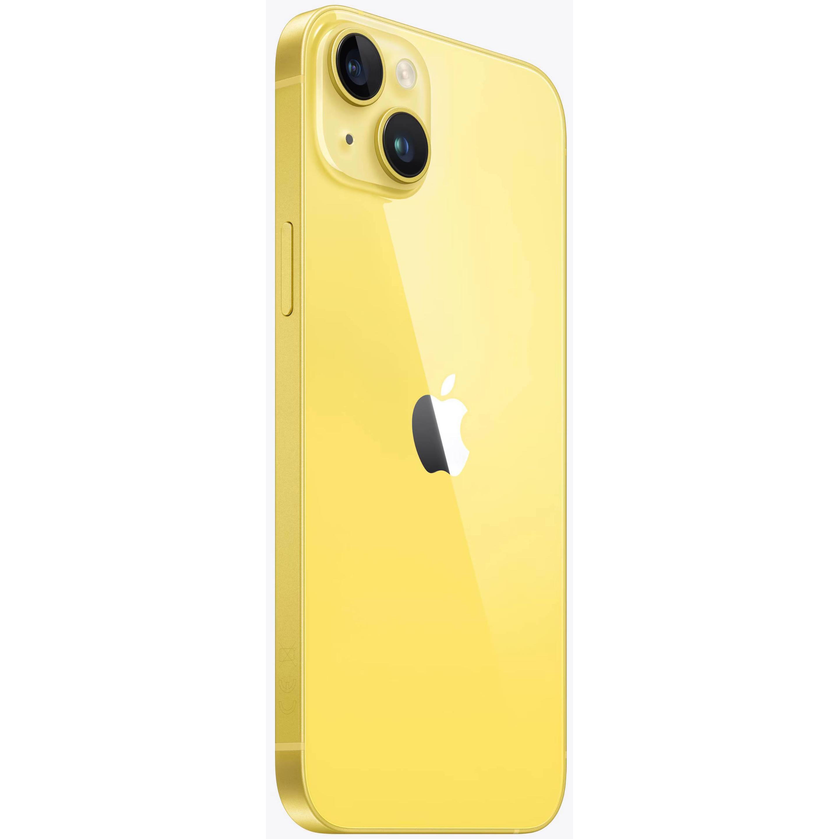 Thumbnail - Apple iPhone 14 Plus (512 GB, Yellow, 6.70", SIM + eSIM, 12 Mpx, 5G), Smartphone, Gelb