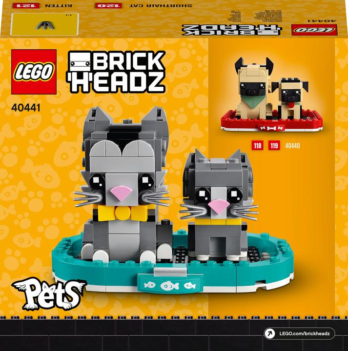 Immagine prodotto LEGO BrickHeadz Cappelli a poil court (40441, LEGO Brickheadz)