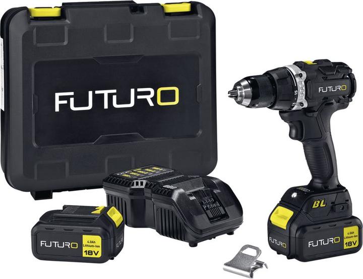 Actual product image Futuro BRW Cordless drill/driver 18V - 4.0 Ah (Drill driver)