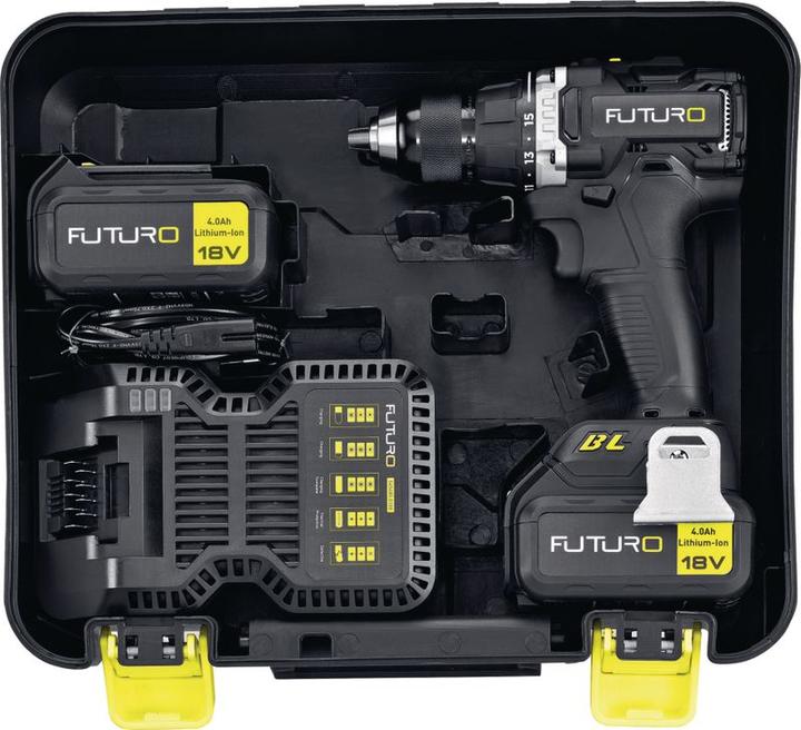 Actual product image Futuro BRW Cordless drill/driver 18V - 4.0 Ah (Drill driver)