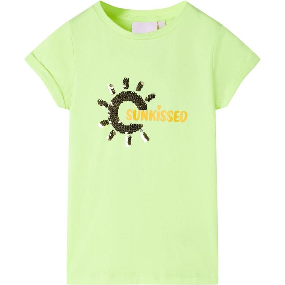 VidaXL, Unisex, Shirt, Janiyah, Gelb, (128)