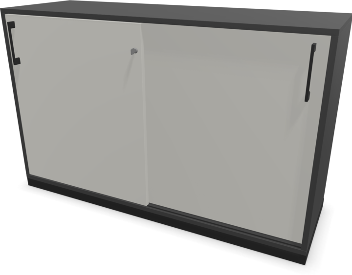 Image du produit Narbutas Choice Armoire à portes coulissantes (120 x 40 x 76 cm)