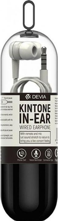 Immagine prodotto Devia Cuffie Kintone V2 (3,5 mm) bianche (Cablato)