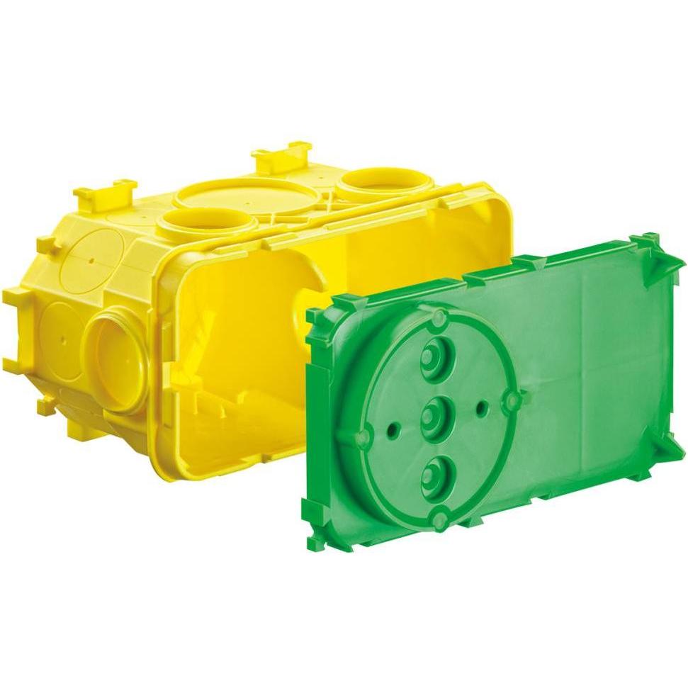 Kaiser, Abzweigdose, 1268-40 Betonbau, Electronic-Dose, 2-teilig, mit 126840