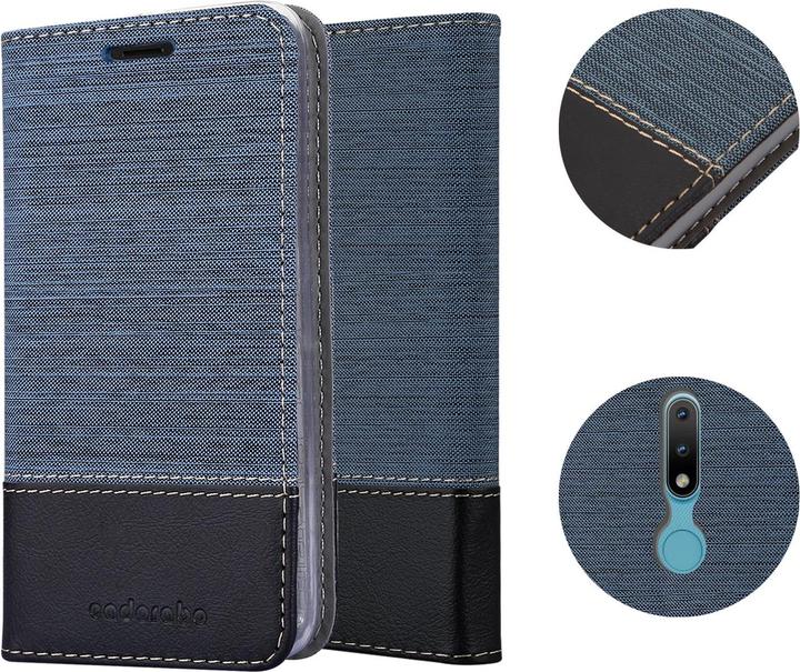 Actual product image Cadorabo Book Jeans Optics Cover (Nokia 2.4)