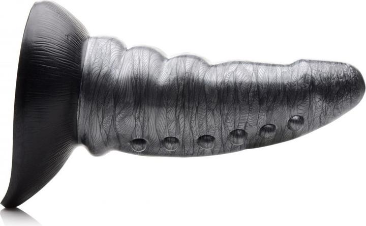 Actual product image Frisky Beastly Tapered Bumpy Silicone Dildo
