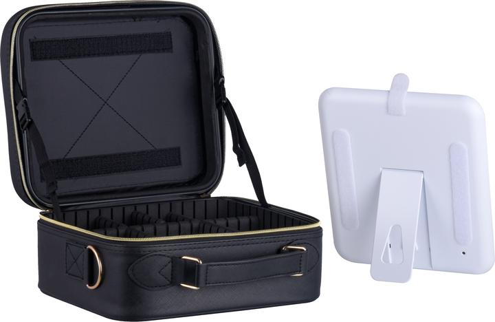 Actual product image Enne Interior Glow Up Travel Makeup Mirror and Bag with LED Light