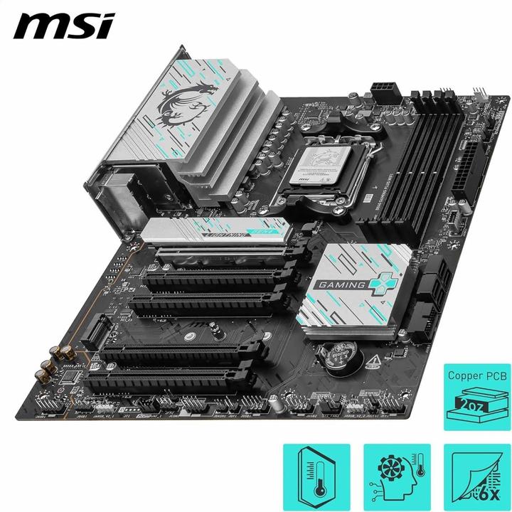 Productafbeelding MSI B840 GAMING PLUS WIFI (AM5, AMD B840, ATX)