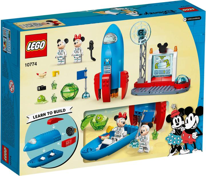 Actual product image LEGO Mickey Mouse Minnie Mouse's Space Rocket (10774, LEGO Disney)
