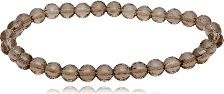 Actual product image Leyda Bracelet Smoky Quartz (18 cm, Stone)
