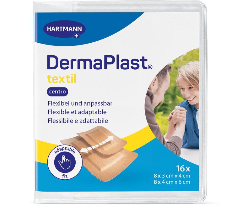 Produktbild DermaPlast Textil Pflaster (16 x)