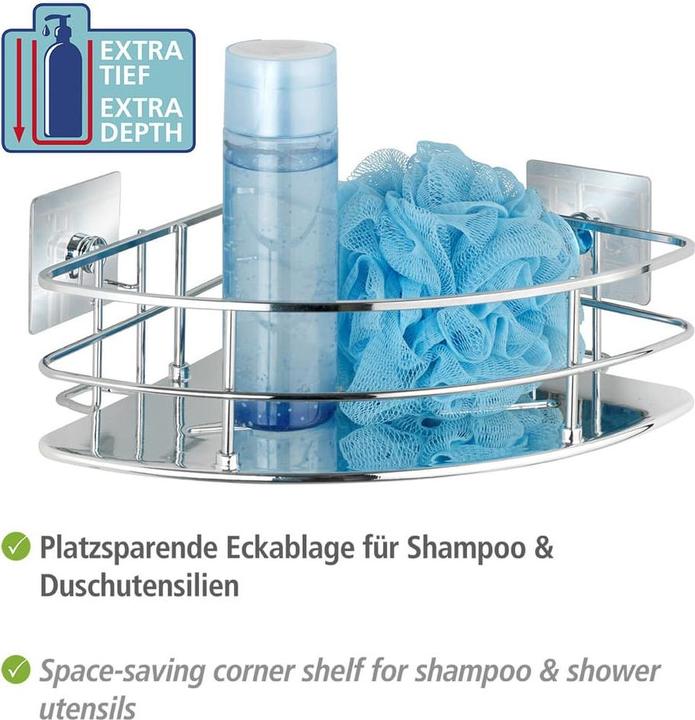 Produktbild Wenko Eckablage (19.30 x 27.50 x 10 cm)