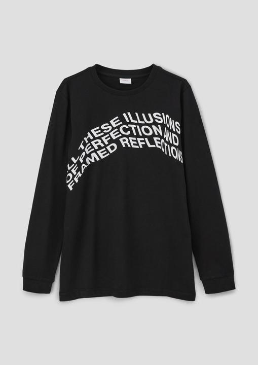 Produktbild S.Oliver T-Shirt Longsleeve mit Frontprint (L)