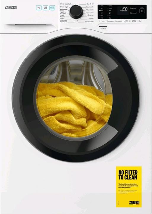 Zanussi Machine à laver (9 kg, Gauche)