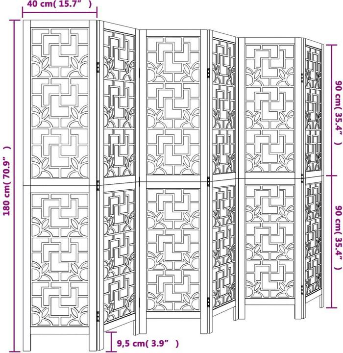 Immagine prodotto vidaXL Paravent
