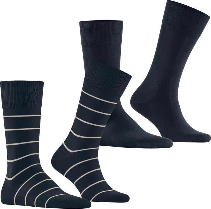 Produktbild Esprit Modern Stripe 2-Pack Baumwollsocken (2er Pack, 39 - 42)