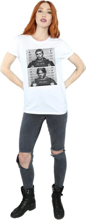 Produktbild Supernatural Winchester Mugshot Baumwolle Boyfriend TShirt (3XL)