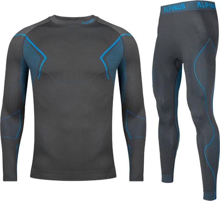 Actual product image Alpinus Thermoactive men's underwear Active Base Layer Set grey GT43880 (M)