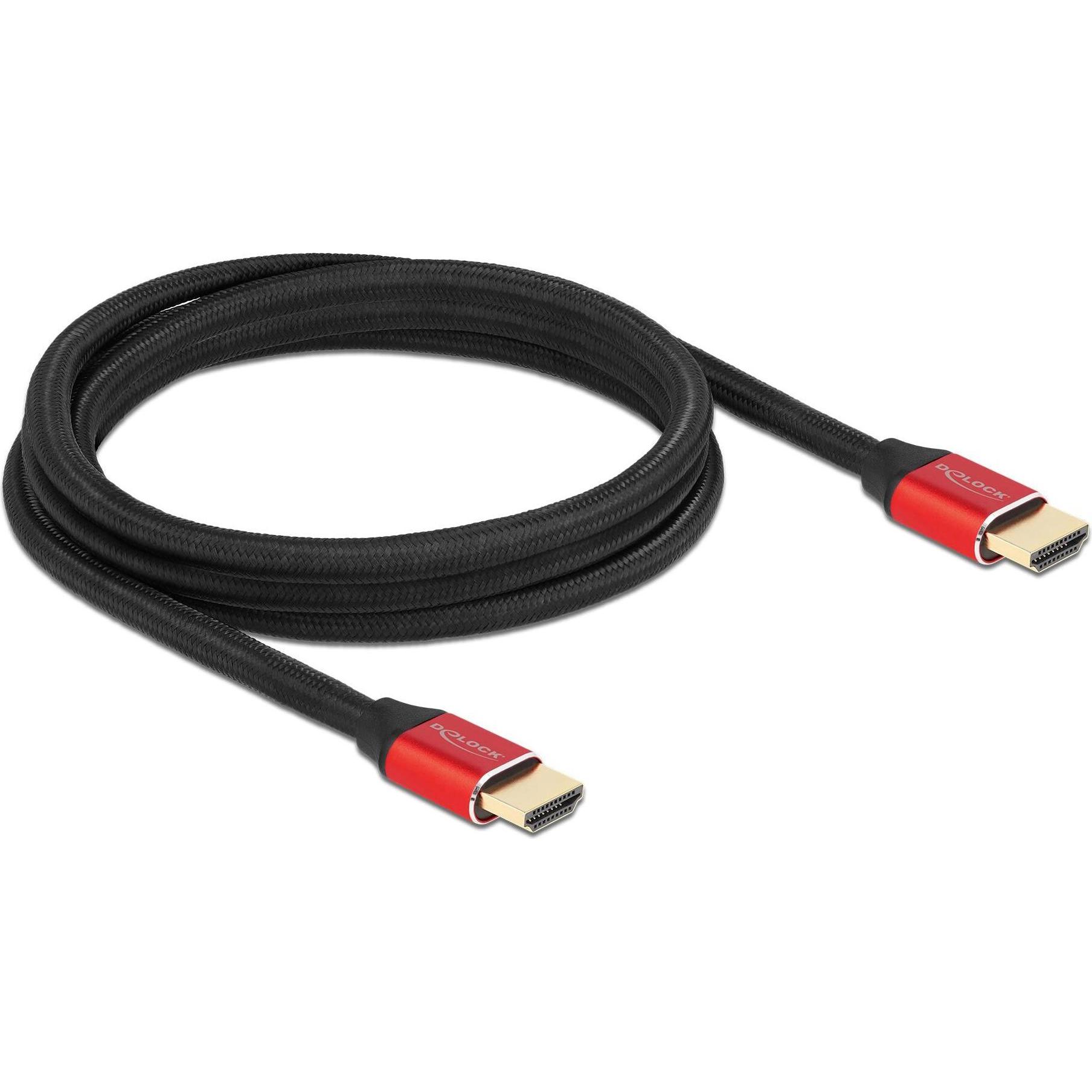 Thumbnail - Delock HDMI (Typ A) – HDMI (Typ A) (2 m, HDMI), Video Kabel