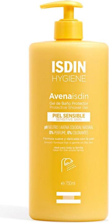 Produktbild Isdin Avena Schützendes Badegel Empfindliche Haut 750ml (Flüssigseife, 750 ml)