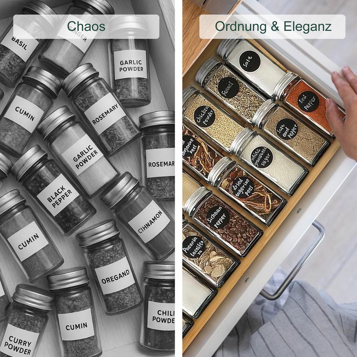 Produktbild Relaxdays 8x Gewürzregal