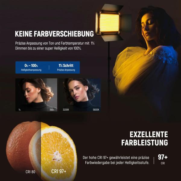 Produktbild Neewer Dauerlicht 660 PRO II Beleuchtungs-Set (Flächenleuchte)