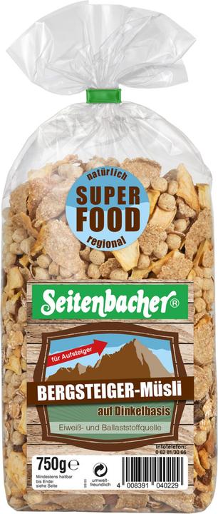 Seitenbacher Bergsteiger Muesli 750g (810 g)