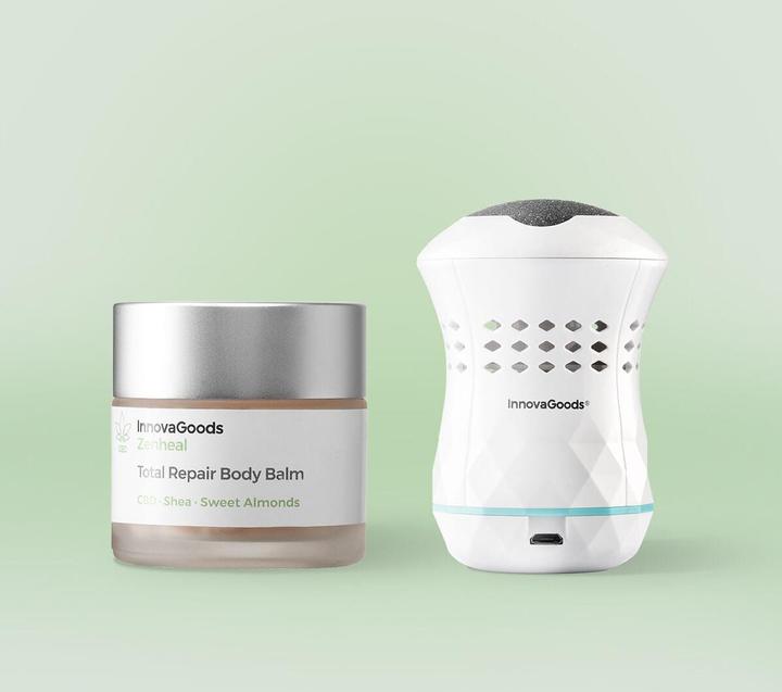 Productafbeelding InnovaGoods Packung Reparaturbehandlung Für Die Füsse Cbd (50 ml)