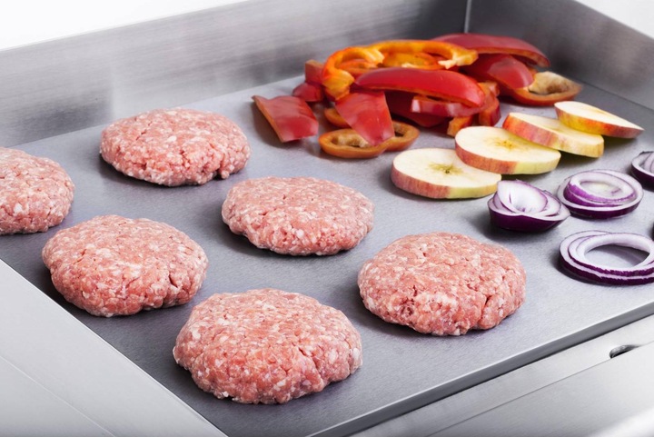 Produktbild Royal Catering Doppel Elektro Grillplatte Bräter Doppelgrill Kontaktgrill 3.200 W 60 cm lang