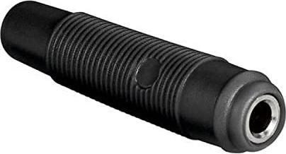 Actual product image Hirschmann INSULATED FLEXIBLE COUPLING FOR 4mm PLUG / BLACK (KUN 30)