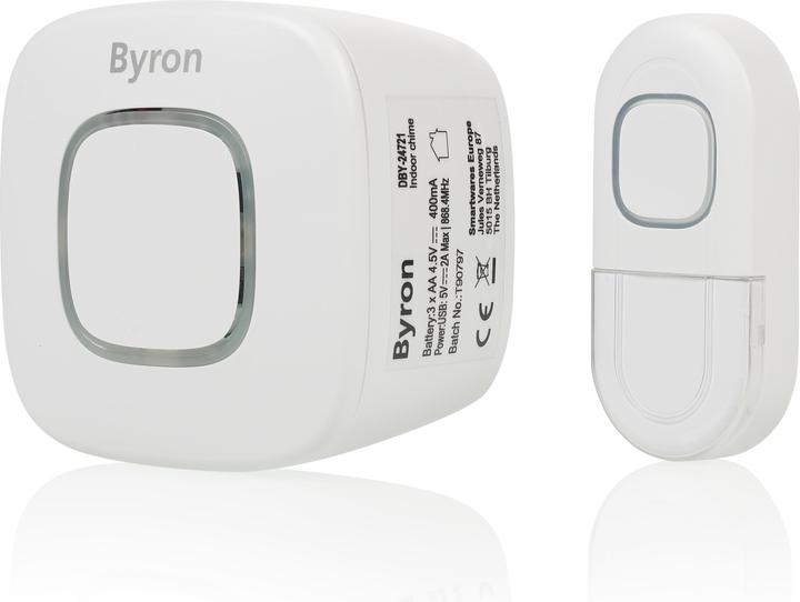 Actual product image Byron Radio Doorbell Radio Doorbell Set (Funk)