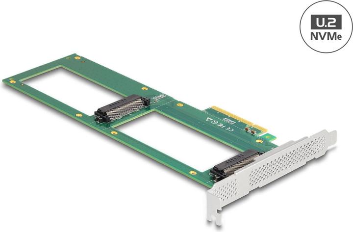 Produktbild Delock PCI Express 4.0 x8 Karte zu 2 x intern U.2 NVMe SFF-8639