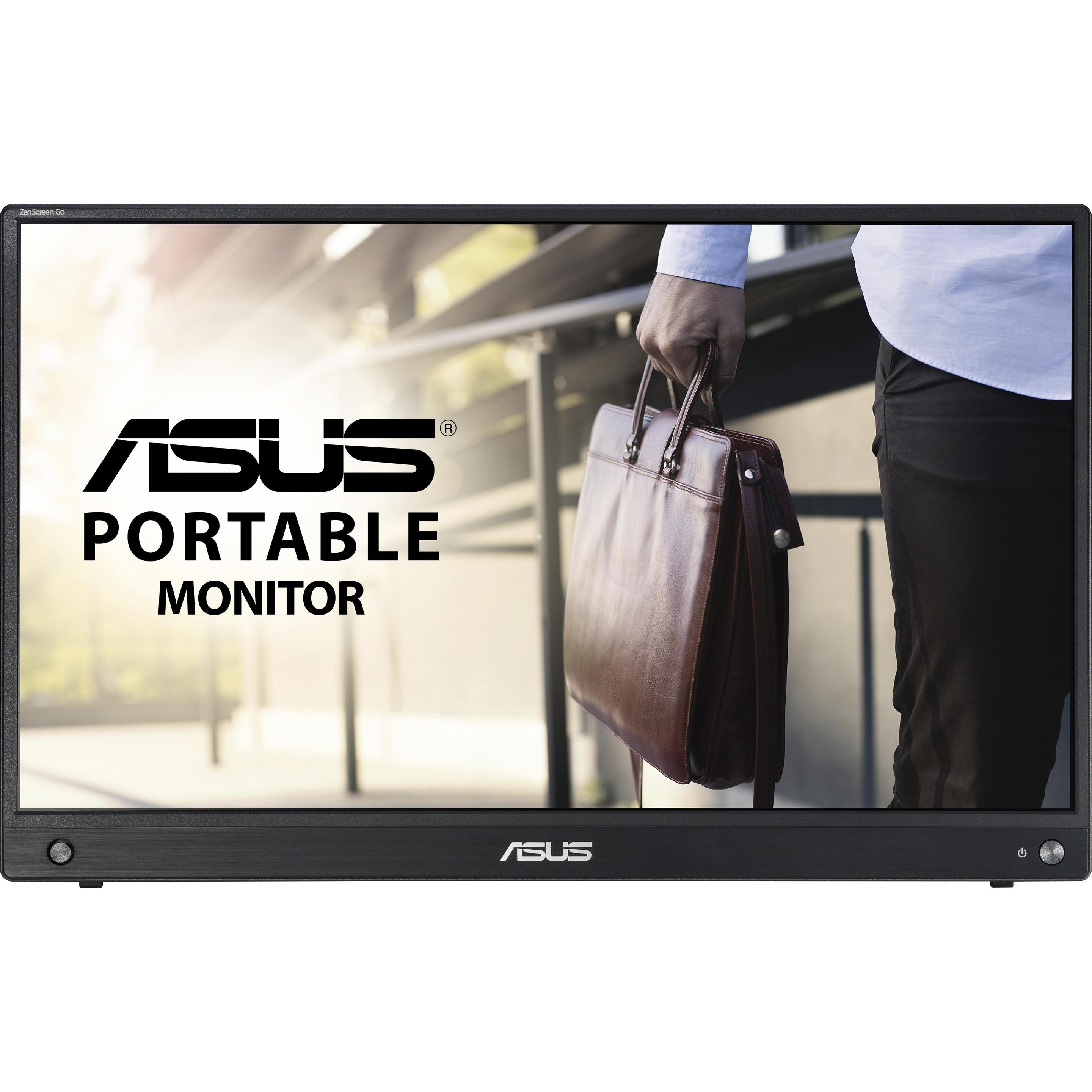 ASUS MB16AWP (1920 x 1080 Pixel, 15.60"), Monitor, Schwarz