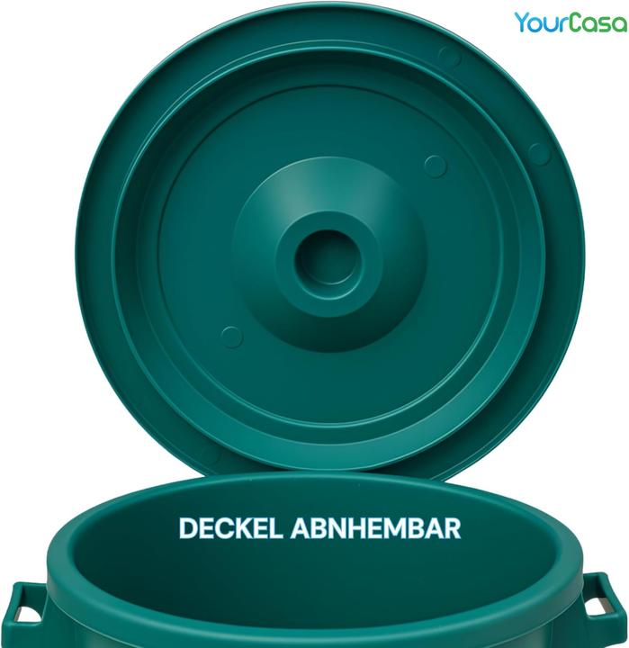 Produktbild YourCasa Mülltonne mit Deckel (100 l)