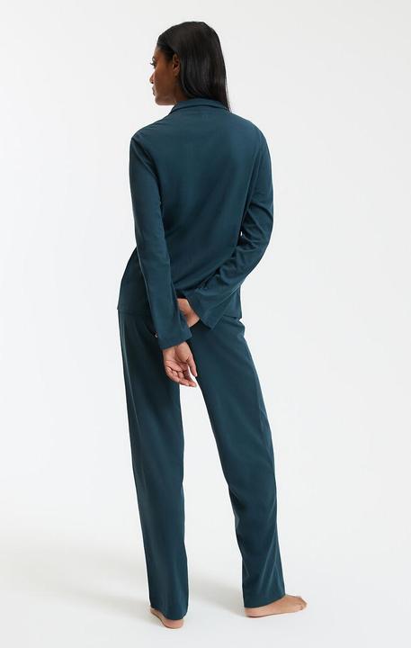 Produktbild La Redoute Collections Pyjama mit langen Ärmeln aus Baumwoll-Jersey (M)