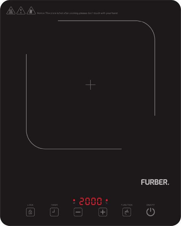 Actual product image Furber Induktionskochplatte
