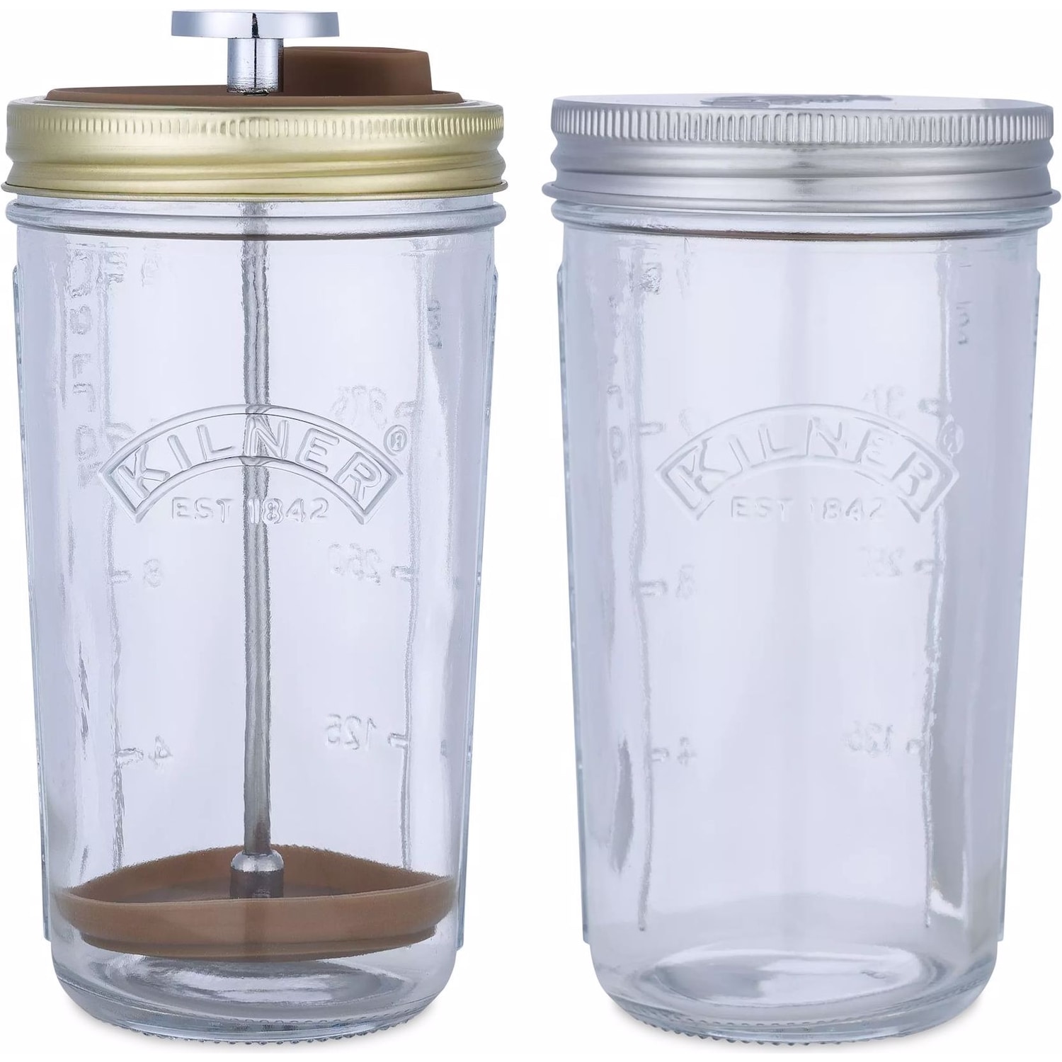 Kilner Getränke-Set NUT DRINK MAKING, Lunchbox, Transparent