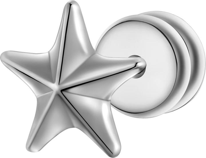 Immagine prodotto True Rebels Orecchini da uomo a stella - 36714 (Acciaio inossidabile)