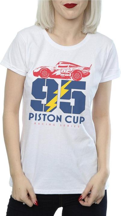 Immagine prodotto Disney Cars Piston Cup 95 Maglietta Donna (S)