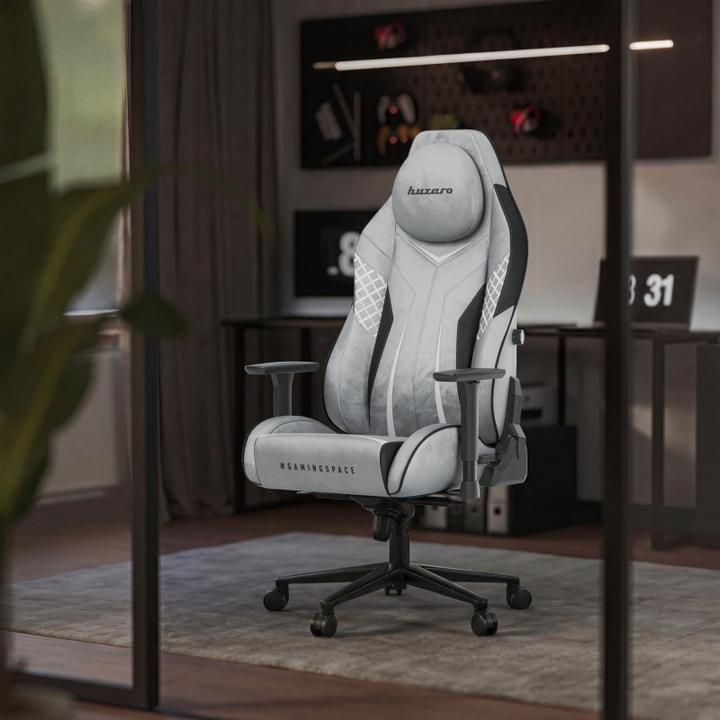 Produktbild Huzaro Fotel gamingowy zamszowy Force 8.3 Grey