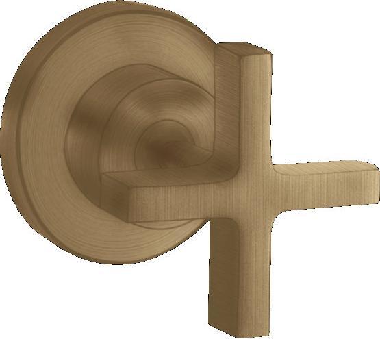 Immagine prodotto hansgrohe Axor Citterio Valvola d'intercettazione da incasso con maniglie a croce