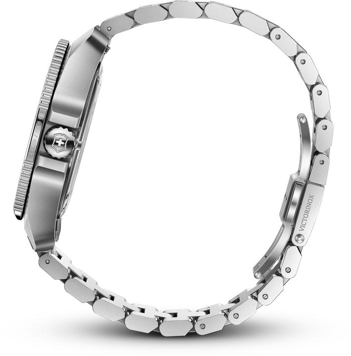 Produktbild Victorinox Journey 1884, Taucheruhr, Herrenuhr, 43 cm, Ziffernblatt blau, Edelstahl Armband silber (Taucheruhr, 43 mm)