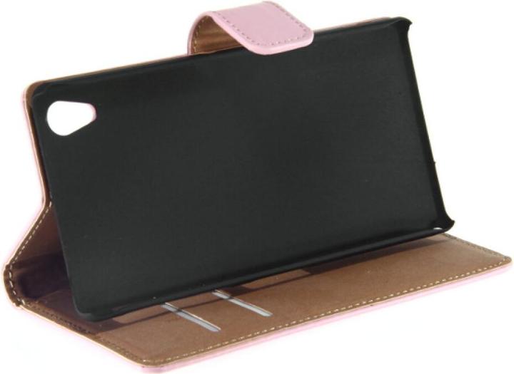 Produktbild NoName Slim Leder Book Case für Sony Xperia Z2 - rosa 4250710552757 (Sony Xperia Z2)